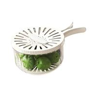 Generisch Washing Bowl - 16 Strainer Bowl | Drip Bowl with Insert | Multi-Purpose Kitchen for Washing Draining Storage for Household Cooking Fridge Why This Title Sold Well