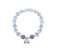 Generisch Watch Classic Bracelet Design Grey Hand String All Matching Temperament Student Bracelet for Crystal, one size, Artificial Crystal, No Gemstone