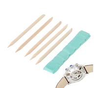 Generisch Watch Cleaning Putty - 6 Pieces Professional Watch Cleaner Kit, Watchmaker Tools, Precision Guarantee Oil Grease Remover, Watch Repair Tools for Thorough Cleaning, Single attributes, see