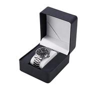 Generisch Watch Storage Box | PU Leather Watch Case | Watch Collection Case | for Home Office Travel Bedside Table Living Room