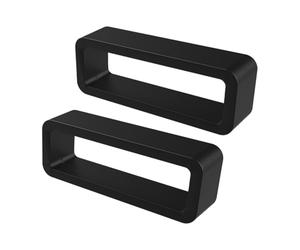 Generisch Watch Strap Holder, Set of 2 Silicone Strap Loops with Adjuster, Shockproof for Smartwatch & Fitness Bracelet, Safe Storage for Home & Travel, multicoloured, Er stand auf