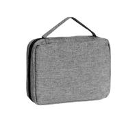 Generisch Watch Strap Storage Box, Watch Strap Case - Watch Strap Holder, Foldable Watch Strap Storage Holder, Portable Watch Strap Holder, Carry Bag for 20 Watch Straps, gray, see description, See