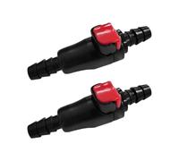 Generisch Water Bladder Connection Kit - 2 Pack Hydration Tube Quick Connect Adapter, Leak-proof System Replacement | For Outdoor Hiking, Camping, Travel, Cycling, Adventure, Backpack