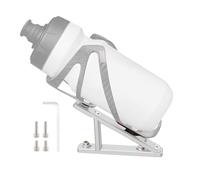 Generisch Water Bottle Adapter for Bicycles, Aluminium Adjustable Alloy Water Bottle Mount Adapter, Bicycle Accessories for Riding, Survival, Fitness, Outdoor Sports, Pathway, Driveway Commuting