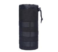 Generisch Water Bottle Carrier Bag, Secure Buckle Strap, Waters Bottle Clip Holder, Adjustable Pouch Sleeve for Outdoor Hydration, Travel, Hiking, Camping Bottles Storage, 24.4x15.5x2.3inch, black