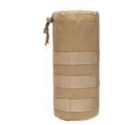 Generisch Water Bottle Carrier Bag, Secure Buckle Strap, Waters Bottle Clip Holder, Adjustable Pouch Sleeve for Outdoor Hydration, Travel, Hiking, Camping Bottles Storage, 24.4x15.5x2.3inch, khaki