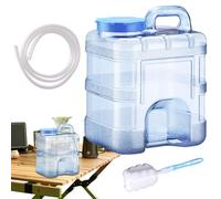Generisch Water Container - 12.2 Inch PC, 10 L Water Tank, Food-Safe, Robust, Leak-Proof, Dispenser for Pool, Survival, Farm, Patio, Workshop