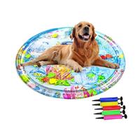 Generisch Water Senses Play Mat for Cats - Pet Cooling Mat for Hot, Interactive Pet Toy Cooling Mat for Cats and Dogs for Playing and Relaxing
