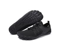 Generisch Water Shoes for Men and Women Comfortable Lightweight Aqua Shoes Surf Shoes Quick Drying Barefoot Shoes for Swimming Hiking Cycling Outdoor Sports Beach Surfing Diving, black, 6 UK