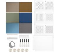 Generisch Water Soluble Kit, Beginner Embroidery Kit, Hand Sewing Kit, Water Soluble Fabric for Embroidery, Complete Hand Sewing Kit, Needle and Fabric Material Kit