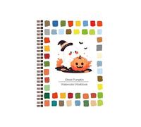 Generisch Watercolour Book, Halloween Colouring Book, Painting with Water Book and Creative Drawing Game Activities Travel Camping Lessons Art Lessons