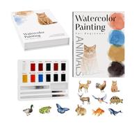 Generisch Watercolour Paint Set Beginner-Friendly Painting Art Projects