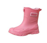 Generisch Waterproof Boots Women's Fashionable Rain Boots for Men Wellington Boots Extra Wide Garden Boots Non-Slip Rubber Shoes Fishing Wellington Boots Shoes Overshoes, pink, 2/2.5 UK