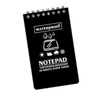 Generisch Waterproof Journal, Portable Pocket Notepad, Memo Note Pads, Waterproof Pockets Notebook, 5 Inches, Ideal for Outdoor Use or Any Situation Where Moisture Could Ruin Standard Paper