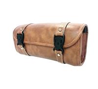 Generisch Waterproof Motorcycle Tail Bag - Leather Tool Storage Pouch for Men and Women | Front or Rear Mount, Sun-Resistant Bike Bag for Motorcycles | Accessories Electric Scooter Road Trip Travel