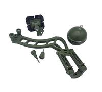 Generisch Wavemount Deeper Bracket for All Bait Boats and Inflatable Boats Bundle (Mounting Kit) - 99g, Black, Surface Mount, Battery Powered, Color TFT, SONAR_FATHOMETER, Pro+