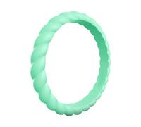 Generisch Wedding Rings Silicone Ring for Female Couples Paddling Pool Two Rings, E, Silica gel, No Gemstone