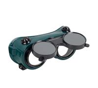 Generisch Welder Glasses - Brazing Goggles | Eye Protection Grinding Plasma Cutting | Cyber-Style Double Welding Goggles, Durable, Dustproof Windproof, For Soldering Torching Arc Welding Copper We
