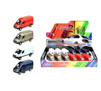Generisch Welly Model Car Sprinter Panel Bus Red Collectable Car Toy (US IMPORT)