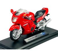 Generisch Welly Model Motorcycle Compatible with Honda CBR1100XX Red with Socket 1:18 1/18 Metal Model Motorcycle Die Cast New in Box