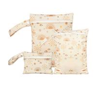 Generisch Wet/Dry Bag, Toilet Bags, Set of 3, Waterproof Travel Organiser for Nappies for Camping, Swimming Pool and Trips, Single attributes, see description, See description