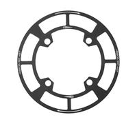 Generisch Wheel Rocket Protector - Aluminium Alloy Mainrocket Cover Crank Guard Lightweight Protection Robust Hollow Design Precise Fit Riding Accessories for Road, Urban, Mountain