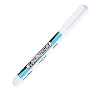 Generisch White Ink Markers - White Marker White Pen | Waterproof Permanent Marker, Quick Dry White Marker Pen, 20mm White Wooden Marker for Craft and Art Supplies