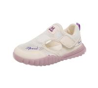Generisch White Work Shoes Women's Mesh Shoes for Boys Girls in Spring Summer Beach Shoes with Soft Sole Trainers 30, purple, 13 UK Child