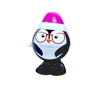 Generisch Wind-up festival snowmen that can be wound, run and jump, small surprises for children (C, 6.5 cm)