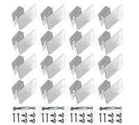 Generisch Window Sealing Clips, Reusable Fixing Clips, Storm Plywood Clips for Windows, for Student Dorm, Rental Apartment, Kitchen, Commercial, Home, Hotel, Bathroom