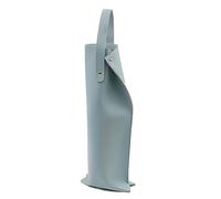Generisch Wine Bottle Bag, Leather Wine Bag, Reusable Wine Bag, Wine Bag for One Bottle, Champagne Bag Leather with Handles for Wine Tasting, Parties, Weddings, Cyan Blue, see description, See