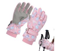 Generisch Winter Gloves - Children's Mittens | Compatibility with Children's Gloves, Three-Dimensional Windproof Mittens for Winter, for Winter Sports, Skiing, Cycling, Hiking