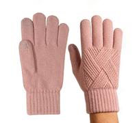 Generisch Winter Gloves - Knitted Thermal Gloves | Touchscreen Winter Gloves | for Cycling, Driving, Riding, Hiking, Work, Ice Skating and Writing Messages