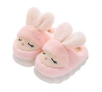Generisch Winter Slippers for Soft Sole Cartoon Children's Slippers Cosy Perfect for Everyday Use Comfort Home Suitable from 4 to 14 Years, pink, 5 UK Child