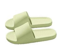 Generisch Winter Slippers Women's Warm Unisex EVA Slippers - Bath and Pool Slippers for Men / Women | Lightweight, Quick-Drying Shoes for the Hotel, Beach, Spa, Green, 6 UK