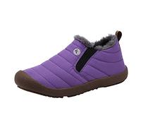Generisch Winter Snow Boots Flat Soft Sole Non-Slip Warm Comfortable Slip On Plain Simple Design Western Boots Women's Elegant Ankle Boots Western Short Boots Ankle Boots, purple, 8 UK