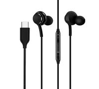 Generisch Wired In-Ear Headphones with USB-C Digital Connection Online Control Subwoofer Hands-Free Kit for Note10 (Black, 15 x 7 cm)