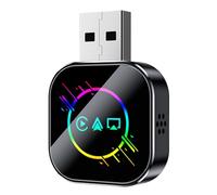 Generisch Wireless Adapter for Car, Automatic Connection Converter, Wireless Mirroring on Car Display, for Commuting Long Distance City Driving, Music Streaming Calls, Parking