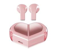 Generisch Wireless Headphones | Heart Changing Sports Helmets, Wireless Headphones in the Shape of a Heart for Games | Portable and Elegant Miniuricular with High Fidelity Sound for V