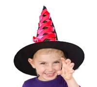 Generisch Witch Costume for Girls - Witch Accessories for Scary Halloween - Witch Hat for Role Play, Cosplay, Costume Party, Theme Party, Parade