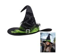 Generisch Witch Hat, Halloween Hat, Adjustable Fit, Witch Hats, Women's Costume Accessories for Cosplay, Party Decoration, Carnival, Accessories, Outdoor, Yard, Indoor, Masquerade, Adults