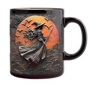 Generisch Witch Mug, 325 ml Halloween Mug, Ceramic Breakfast Cup - For Morning Routine, Birthday Party, Weekend, Leisure, Relaxation Moments, Personal Collection