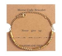 Generisch With Moon Mm Jewelry Gold Plated Bracelets For Women Inspirational Adjustable Bracelets For Couples Mom Friend For Bracelet Gift Blue Elastic Jewelry, one size, Metal