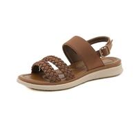 Generisch Women Fashion Retro Double Weave Small Air Holes Breathable Insole Comfortable Lightweight Sandals, brown, 8 UK