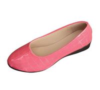 Generisch Women Shoes Ankle Boots Red Soft Sole Non-Slip Wedge Heels Breathable Slip On Shoes Women Shoes 39 S, pink, 9 UK