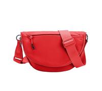 Generisch Women's and Men's Fashion Medium Nylon Foldable Moon Bag Shoulder Bag with Adjustable Strap, red, Einheitsgröße, Sling Backpacks