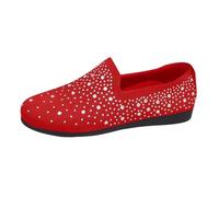 Generisch Women's Barefoot Shoes, Low Shoes, Beach Shoes, Lightweight, Breathable, Aqua Shoes, Quick-Drying, Swimming Shoes, Breathable, Surf Shoes, Slippers, Home, Office, Outdoor, Sock Shoes, red, 5