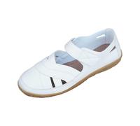 Generisch Women's Casual Sandals, Trainers, Slippers, Flat Summer Shoes, Comfortable Orthopaedic Roman Sandals, Breathable Comfort Sandals for Everyday Use and Walks, White, 4 UK
