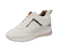 Generisch Women's Casual Walking Shoes, Outdoor Shoes, Lightweight Sports Shoes, Trainers, Summer Shoes, Running Shoes, Spring and Autumn, Plus Size Shoes, White, 2 UK