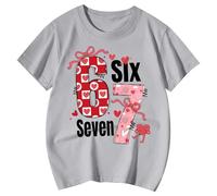 Generisch Women's Crew Neck T-Shirts with Print Equal Rights Rainbow LGBT Gay Lesbian Trans Pride T-Shirt Fashionable Print Tops Elegant Basic Top Trendy Streetwear Shirt